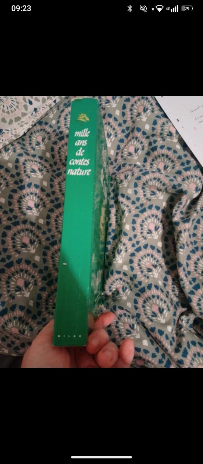 Livre vintage mille ans de contes nature – photo 2